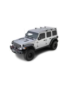 RHINO RACK HD 3 BAR BACKBONE SILVER JLU JB0883