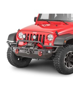 Quadratec  QRC Front Winch Ready Bumper with Rear Bumper for 07-18 Jeep Wrangler JK