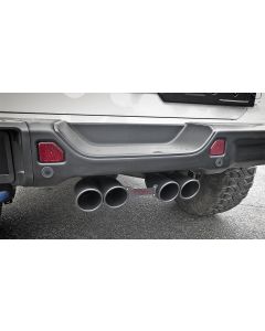 aFe Power  Rebel Series 2.5" 304 Stainless Cat-Back w/ 3.5" Quad Tips  for 18-20 Jeep Wrangler JL 