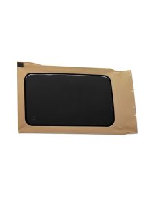 OE JL Replacement Windows - Jeep 2018-23 Wrangler JL (Quarter Left Hand; 4-Door; Tan Twill; Tinted)