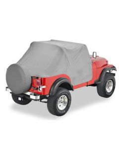 Bestop 81035-09 All Weather Trail Cover in Charcoal for 80-91 Jeep CJ-7 & Wrangler YJ