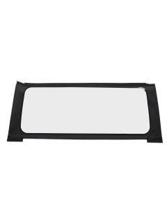 OE JL Replacement Windows - Jeep 2018-23 Wrangler JL (Rear; 2-Door or 4-Door; Black Twill; Clear)