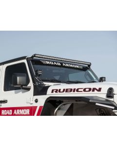 Road Armor  Stealth A-Pillar Light Bar Mount for 18-22 Jeep Wrangler JL & Gladiator JT