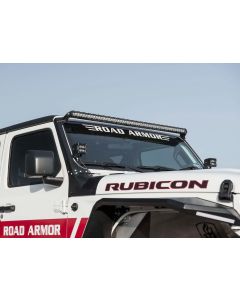Road Armor  Stealth A-Pillar Light Bar Mount for 18-22 Jeep Wrangler JL & Gladiator JT