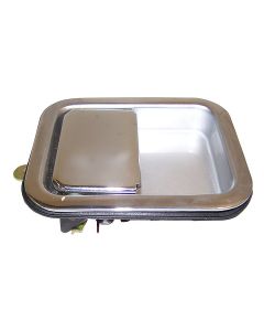 Crown Automotive  Chrome Door Handle  for 97-06 Jeep Wrangler TJ and Unlimited with Full Steel Doors