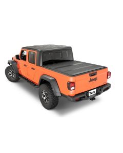 TACTIK 2433109 Low Profile Hard Tri-Fold Tonneau Cover for 20-23 Jeep Gladiator JT