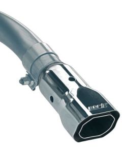 Borla 20132 Single Square Angle-Cut Intercooled Polished Tip 