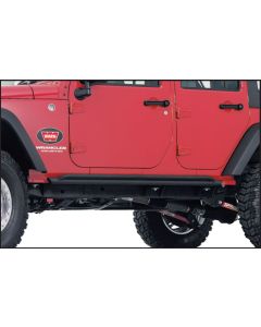WARN 74575 Rock Sliders for 07-18 Jeep Wrangler Unlimited JK 4 Door
