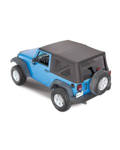 Mopar  Complete Cable Style Sunrider Soft Top for 07-18 Jeep Wrangler JK 2 Door