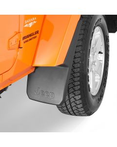 Mopar 82210233 Jeep Logo Front Splash Guards  for 07-18 Jeep Wrangler JK
