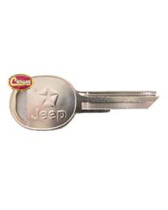 BLANK DOOR KEY 85-90 JEEP