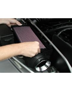 K&N  Hi-Volume Cold Air Kit with  Replacement Air Filter for 97-06 Jeep Wrangler TJ & Unlimited