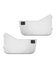 Warrior Products  Rear Half Doors for 07-18 Jeep Wrangler Unlimited JK 4 Door