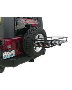 OLY SIERRA RACK GLOSS BLACK 17X42       904-401