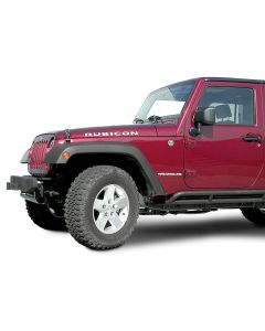 DOUBLE SLIDER BARS-GLOSS BLK 07-UP JK2D