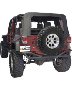 OLYMPIC DEFENDER REAR BUMP RUB BLK JK   251-174