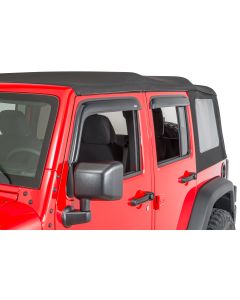 AVS VENTVISOR FRONT & REAR SET JK