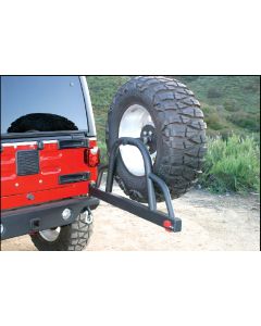 Rampage Products  Rear Recovery Bumper with Tire Swing for 87-06 Jeep Wrangler YJ, TJ & Unlimited