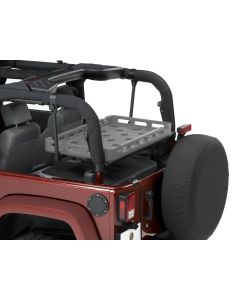 Bestop 41437-01 HighRock 4x4 Lower Cargo Rack Bracket for 03-18 Jeep Wrangler TJ, JK 2-Door