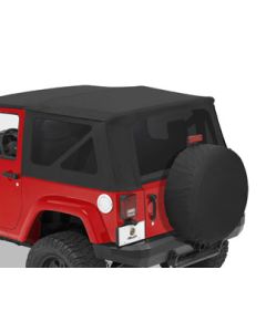 TINT WINDOWS OE TOP 07-10 JK 2DR BLK DI