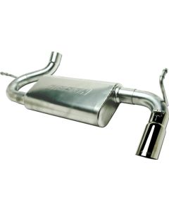 Gibson 617301 Stainless Steel Swept Side Exhaust for 07-18 Jeep Wrangler JK