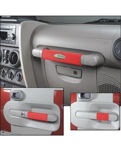 Quadratec  Neoprene Grab Bar & Door Handle Wraps for 07-10 Jeep Wrangler Unlimited JK 4 Door