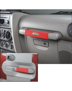 NEO GRAB BAR & DOOR PULL WRAPS JK RED