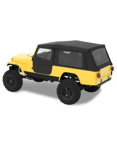 SUPERTOP W/2PC DOORS W/TINT CJ8 BLKDN          KIT