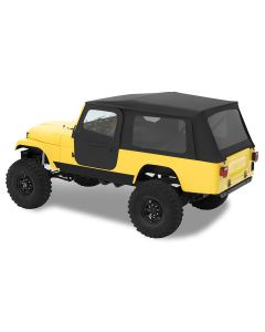 SUPERTOP W/2PC DOORS W/TINT CJ8 BLKDN          KIT