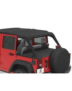 Bestop 90031-35 Duster Deck Cover for 07-18 Jeep Wrangler Unlimited JK 4 Door