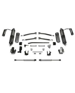 Fabtech  5″ Trail Lift Kit  with 2.5" Dirt Logic Front Reservoir Shocks & 2.25" Rear Dirt Logic Shocks for 20-22 Jeep Wrangler JL Unlimited 4-Door 