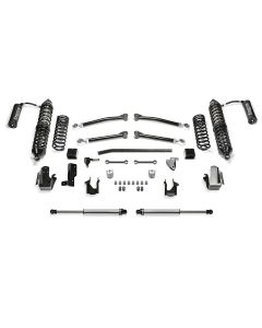 Fabtech  5″ Trail Lift Kit  with 2.5" Dirt Logic Front Reservoir Shocks & 2.25" Rear Dirt Logic Shocks for 20-22 Jeep Wrangler JL Unlimited 4-Door 