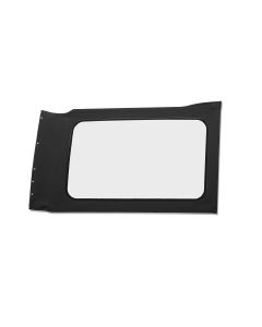 OE JL Replacement Windows - Jeep 2018-23 Wrangler JL (Quarter Right Hand; 4-Door; Black Twill; Clear)
