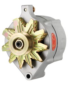 Powermaster 8-47140 140 / 80 Amp Alternator in Natural Finish for 76-77 Jeep CJ-5 & CJ-7 with V-8