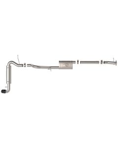 aFe Power  Apollo GT Series 3in Stainless Steel Cat-Back Exhaust System for 21-25 Ford Bronco with with L4-2.3L (t) / V6-2.7L (tt) Engine