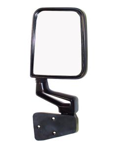 SIDE MIRROR BLK RIGHT 87-02 YJ/TJ