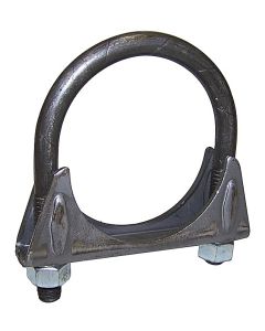 Crown Automotive 83300061 2-1/4" Exhaust Clamp for 81-06 Jeep Wrangler CJ, YJ, TJ & Unlimited; 84-01 Cherokee XJ & Comanche MJ and 93-98 Grand Cherokee ZJ 