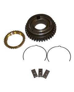 Crown Automotive 83504096 First and Second Gear Synchronizer Assembly for 80-86 Jeep CJ, SJ and J-Series with T176 or T177 Transmission 