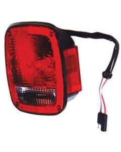 OMIX 12403.07 Tail Light Left Hand Black for 81-86 Jeep CJ
