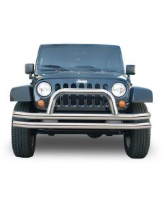 RAMPAGE DBL TUBE FRTW/HOOP JK BLACK