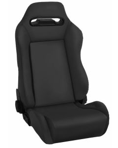 R.R.SPORT SEAT 76-02 CJ/YJ/TJ BLACK