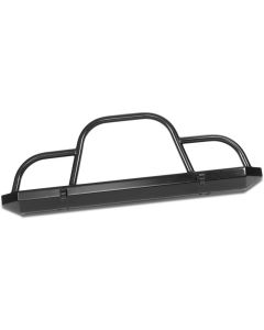 Warrior Products 57051 Front Rock Crawler Bumper with Brush Guard & D-Ring Mounts for 76-06 Jeep CJ5, CJ7, CJ8, Wrangler YJ, TJ & Unlimited