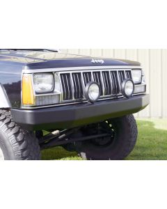 Warrior Products 560 Front Rock Crawler Bumper in Black for 84-01 Jeep Cherokee XJ