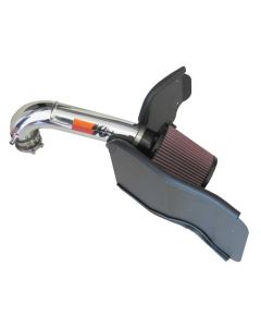 K&N 77-1526KP Metal Intake in Polished for 99-04 Jeep Grand Cherokee WJ with 4.0L Engine