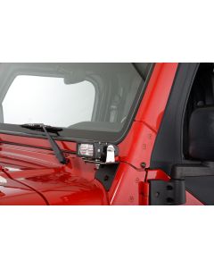 QUAD 4IN RECT 2 LED FLOOD W/WIND MNT TJ 97109 2211