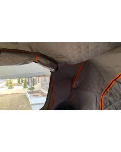 Tuff Stuff Overland  Insulated Rooftop Quilted, Zip-In, Liner in Gray 