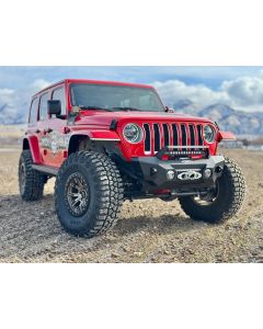 Rock Slide Engineering  Front Bumper with Winch Plate for 18-25 Jeep Wrangler JL 20-25 & Gladiator JT