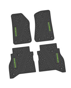20-24 Jeep Gladiator Front and RearTire Tread/Scorched Earth Scene w/ Mojave Insert - Black w/ Lime Insert