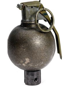 WWII HAND GRENADE SHIFT KNOB-BASEBALL