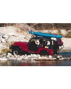 SPORTS RACK YJ/CJ7 BLACK                901-114